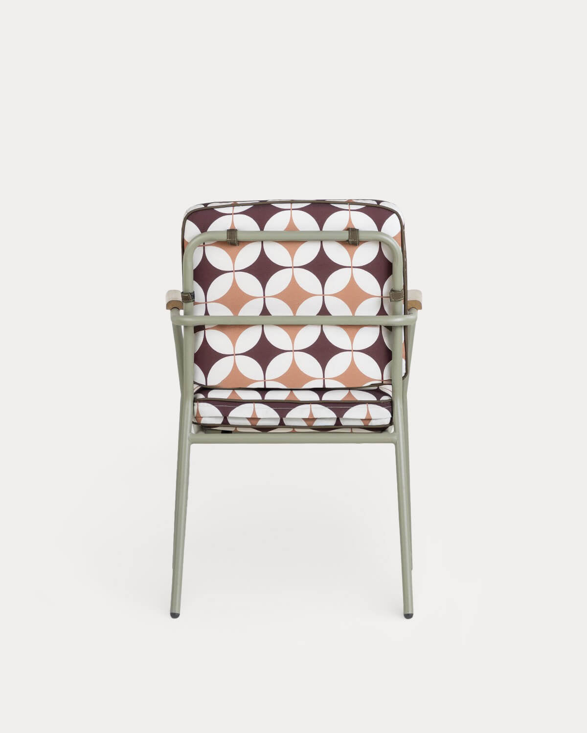 Edimbra metal and fabric dining chair