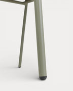 Edimbra metal and fabric dining chair