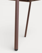 Edimbra metal and fabric dining chair