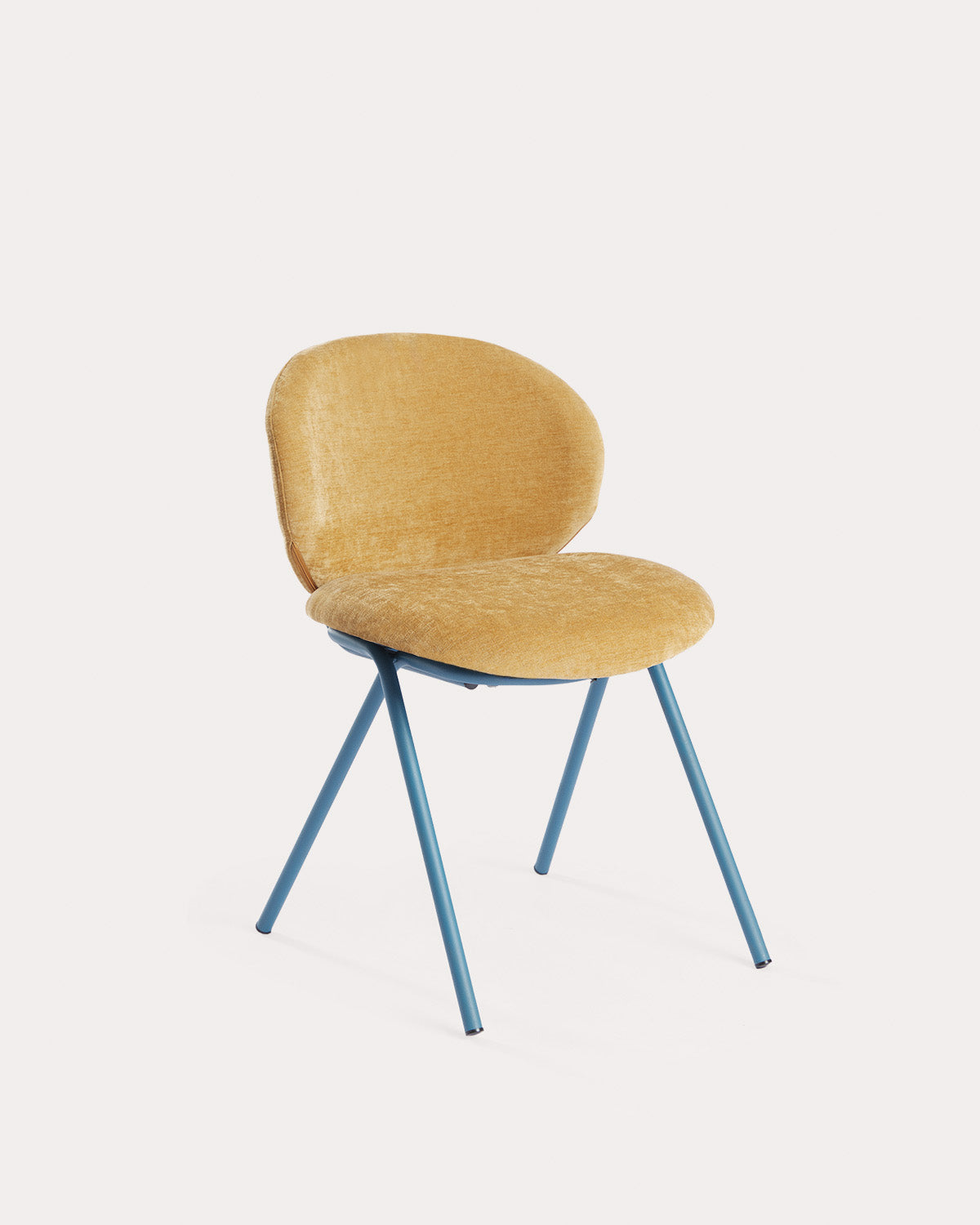 Mirabal Metal and Fabric Dining Chair