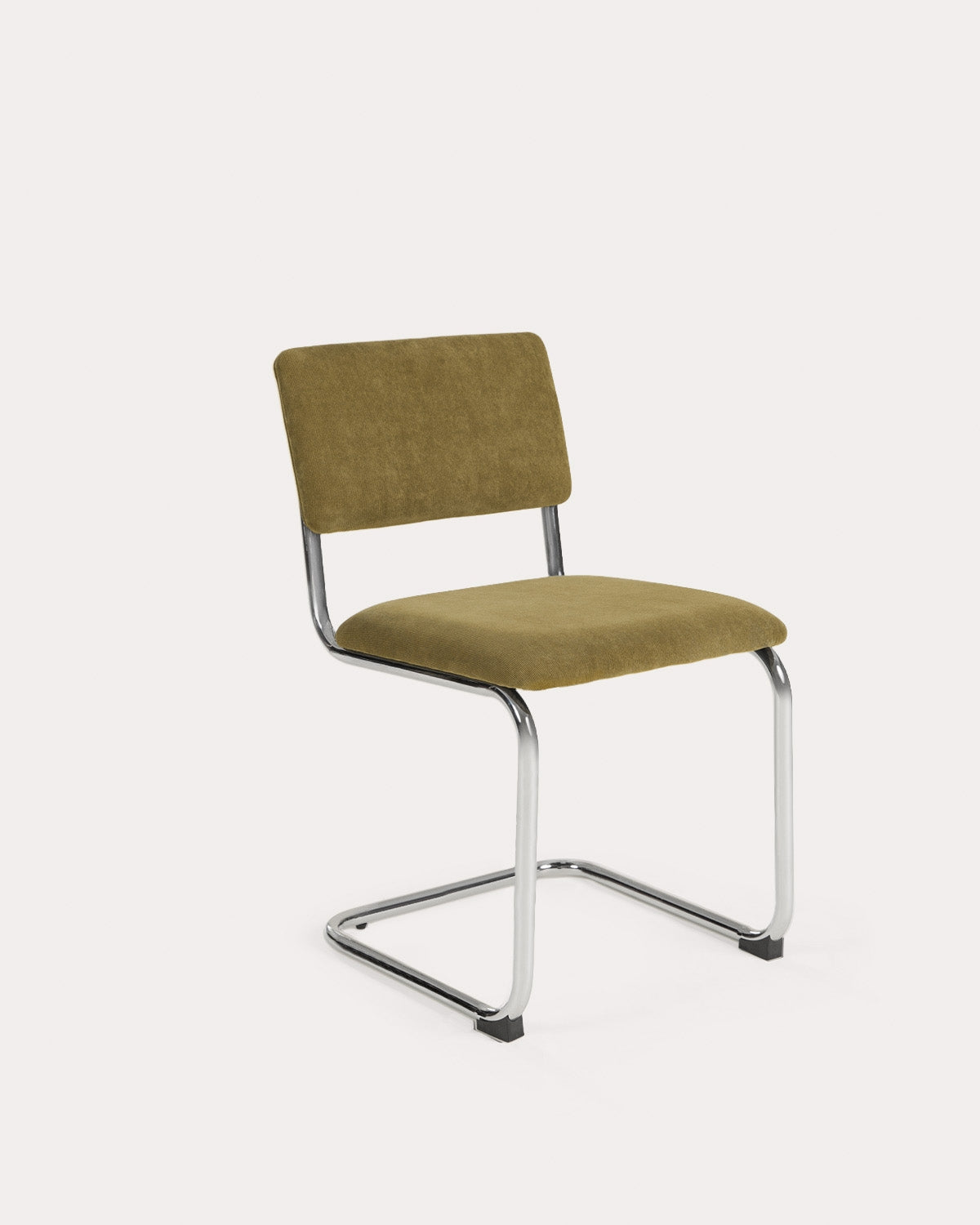 Viola metal and fabric dining chair