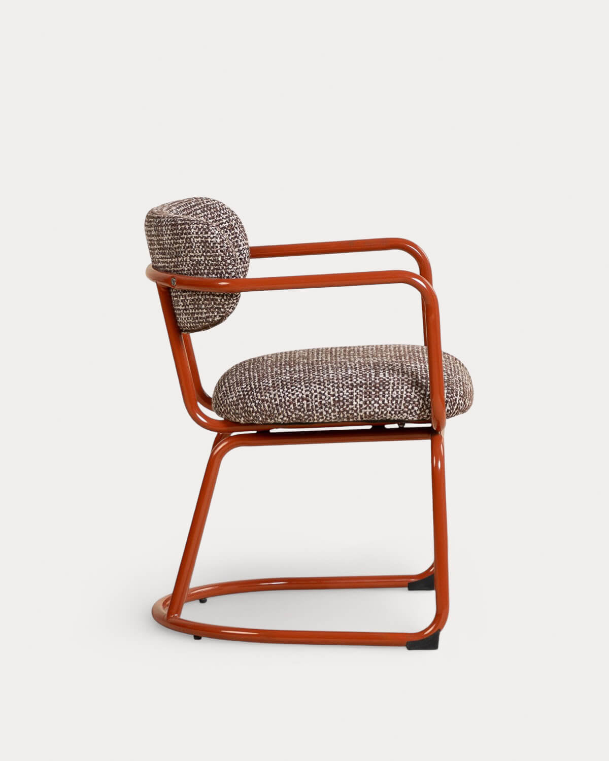 Yeray Metal and Fabric Dining Chair