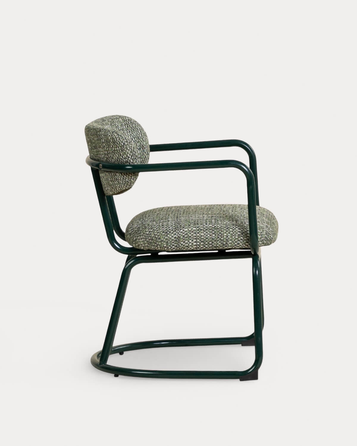 Yeray Metal and Fabric Dining Chair
