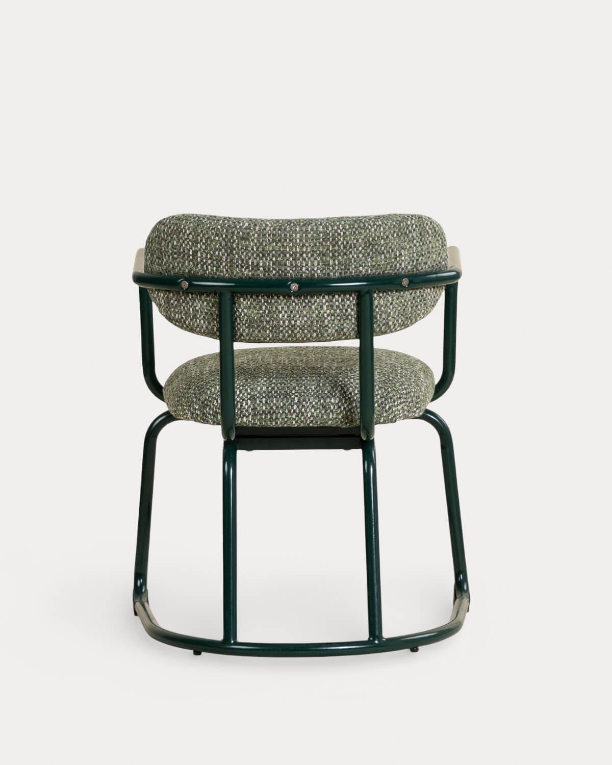 Yeray Metal and Fabric Dining Chair