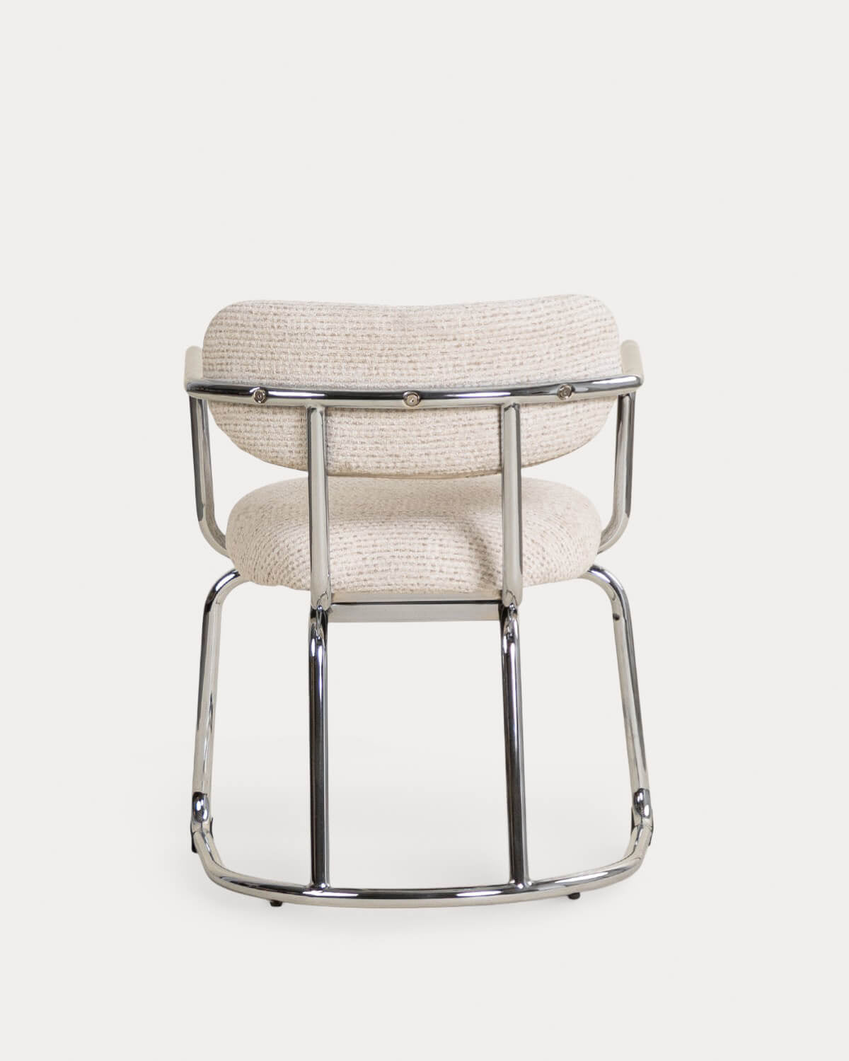 Yeray Metal and Fabric Dining Chair