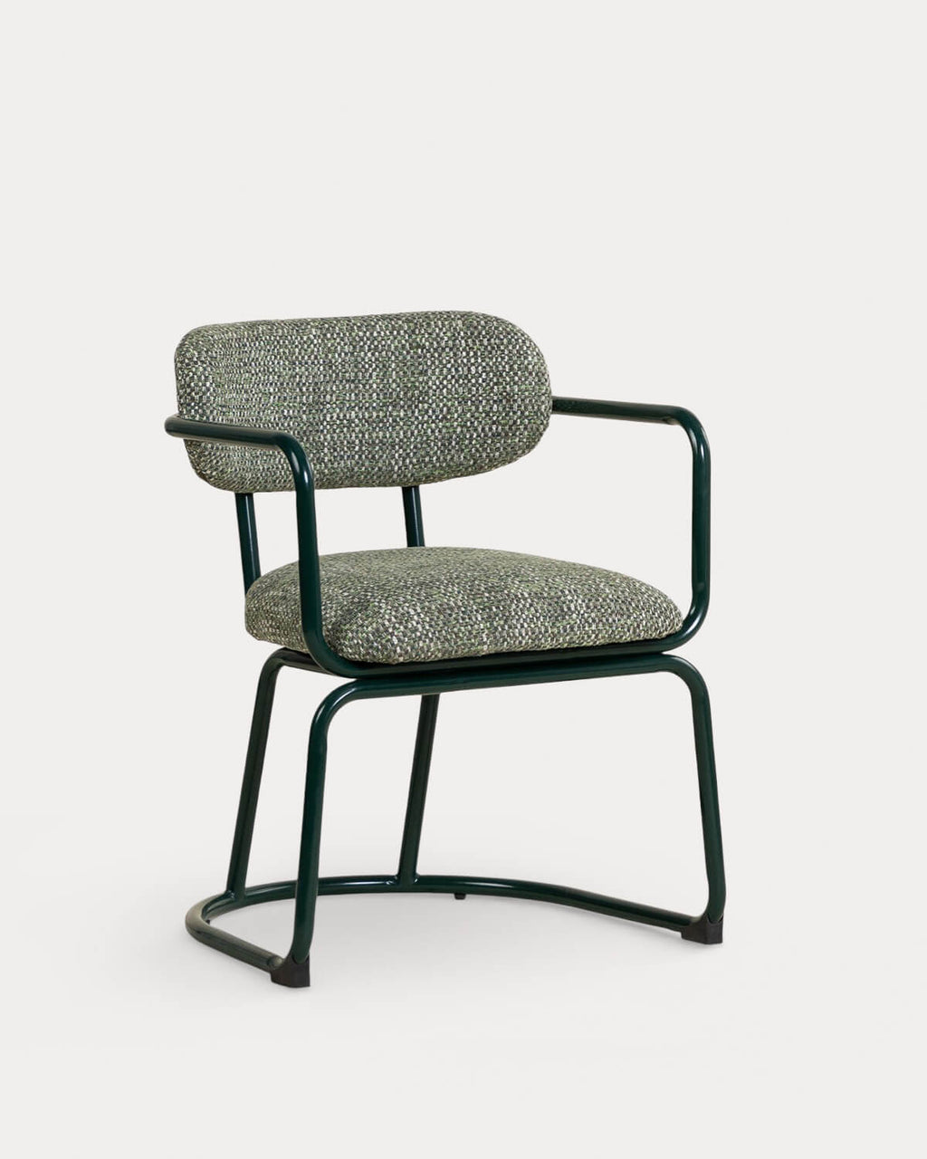 Yeray Metal and Fabric Dining Chair