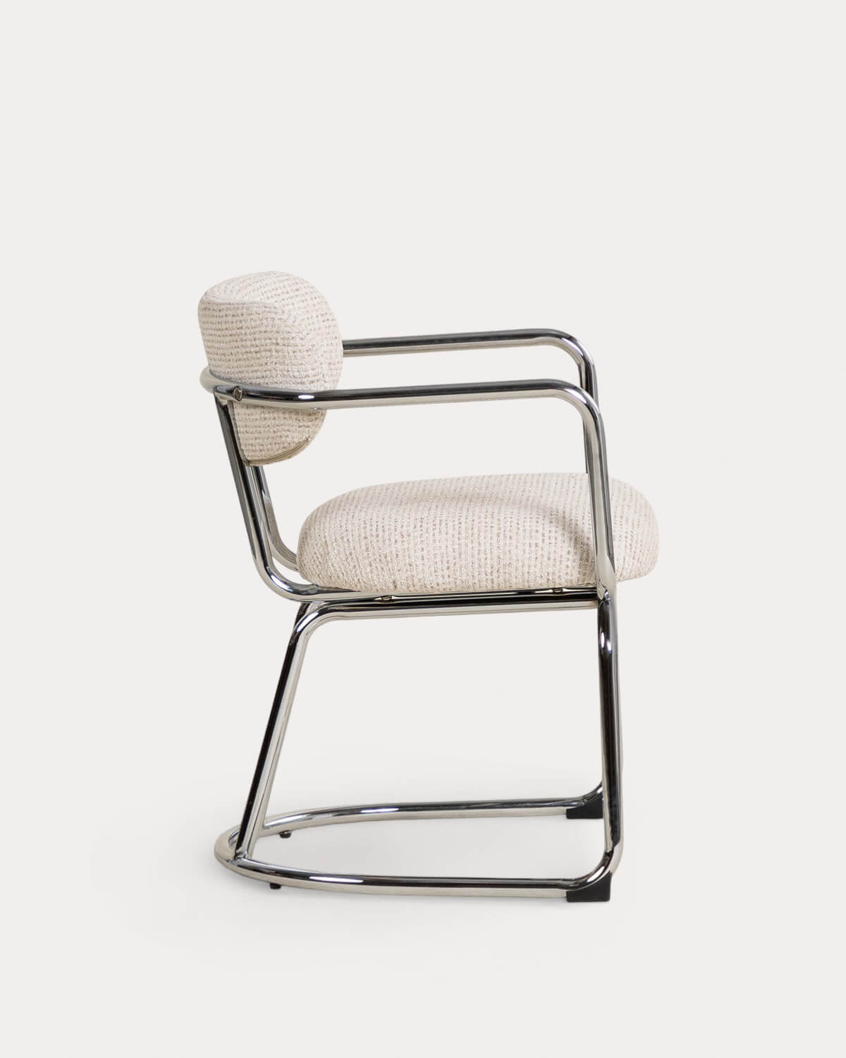 Yeray Metal and Fabric Dining Chair
