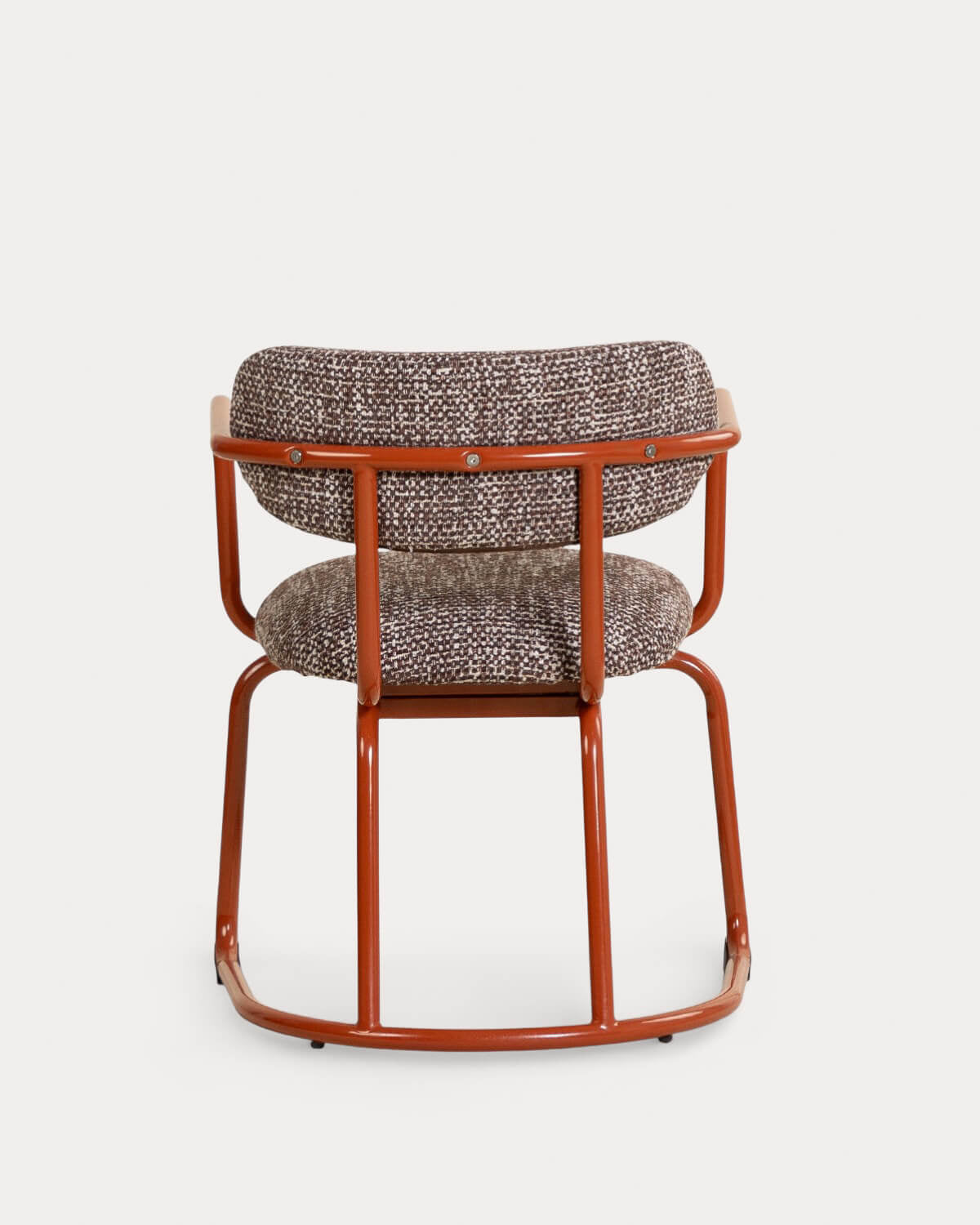 Yeray Metal and Fabric Dining Chair