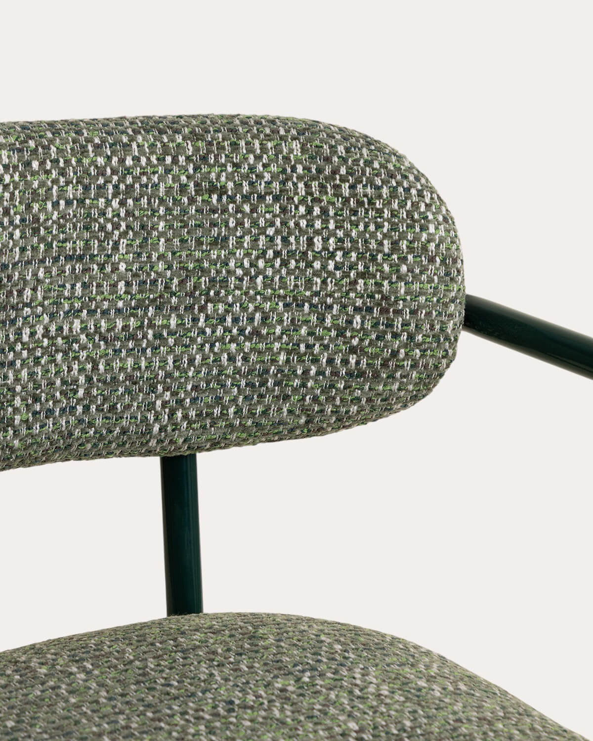 Yeray Metal and Fabric Dining Chair