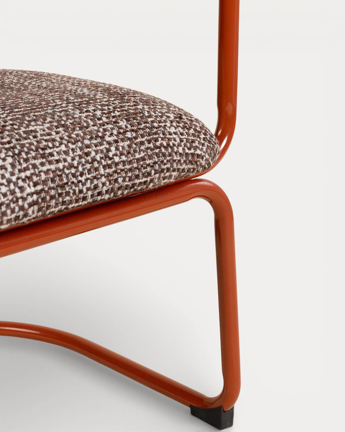Yeray Metal and Fabric Dining Chair