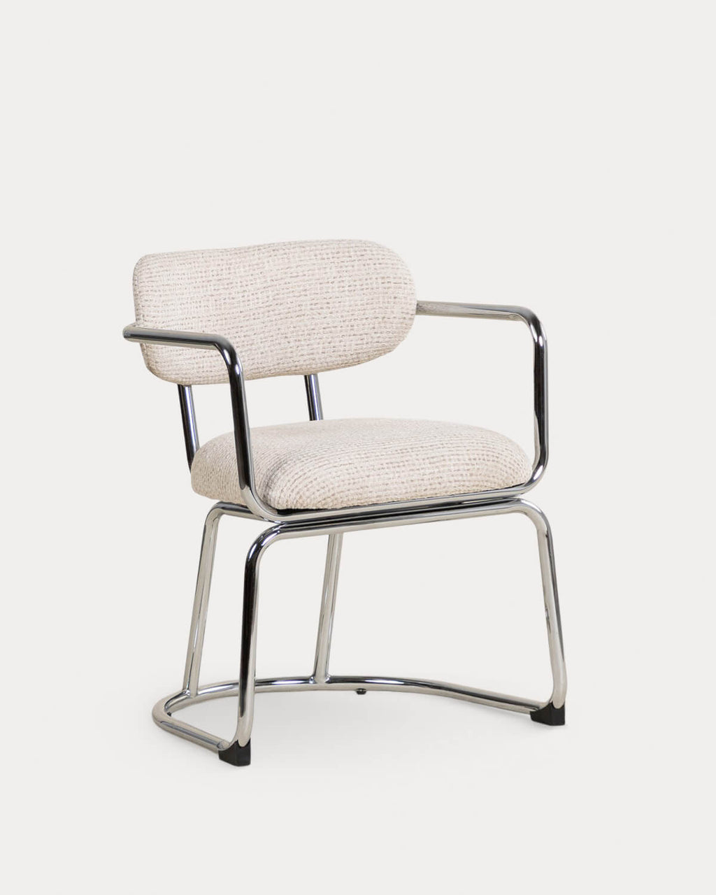 Yeray Metal and Fabric Dining Chair