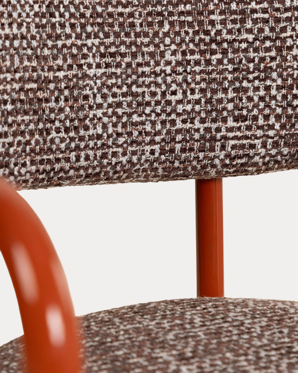 Yeray Metal and Fabric Dining Chair
