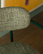 Yeray Metal and Fabric Dining Chair