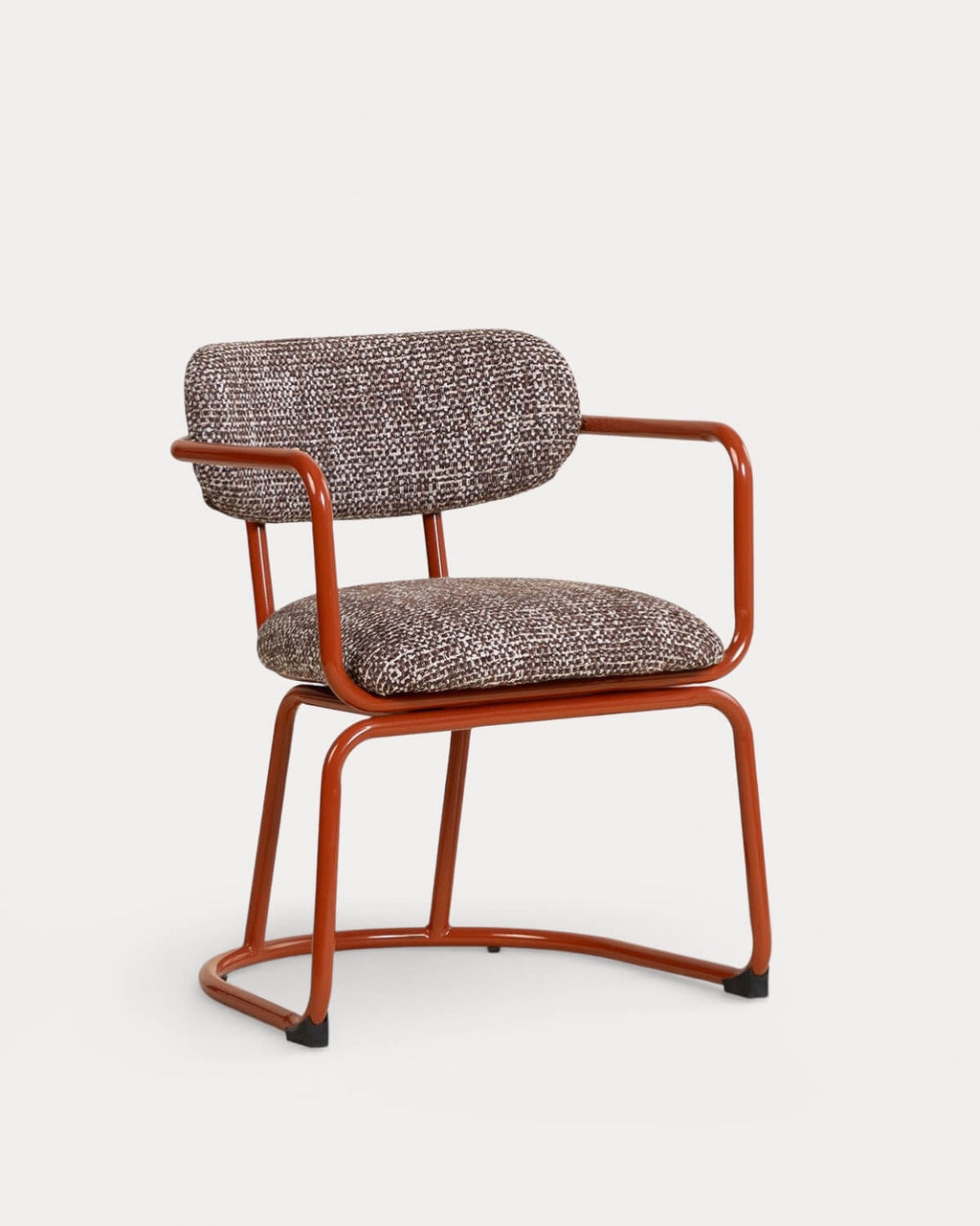 Yeray Metal and Fabric Dining Chair