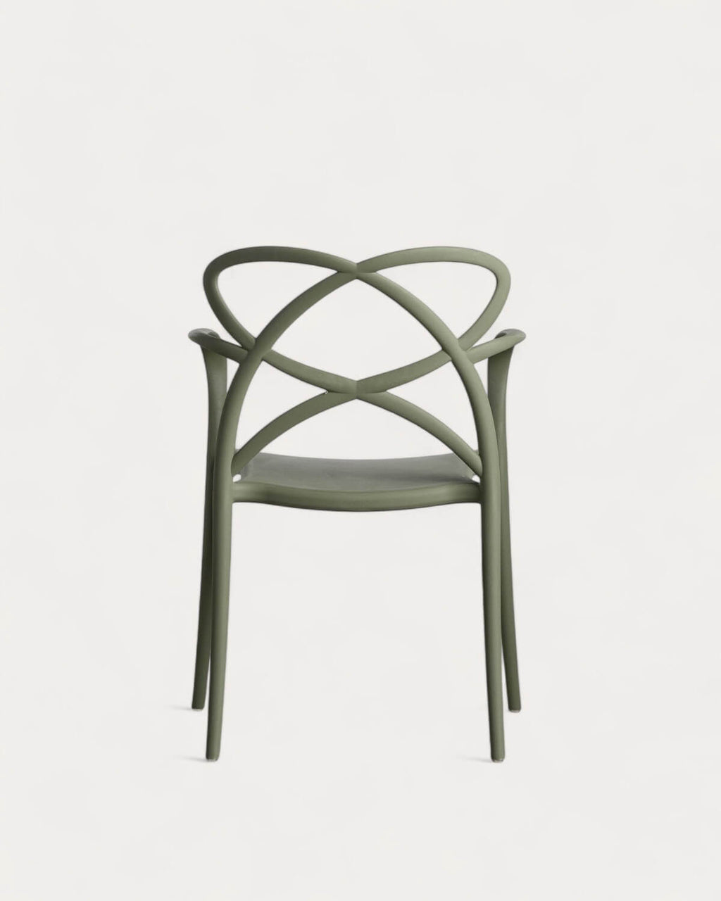 Polypropylene Dining Chair with Armrests Cielo