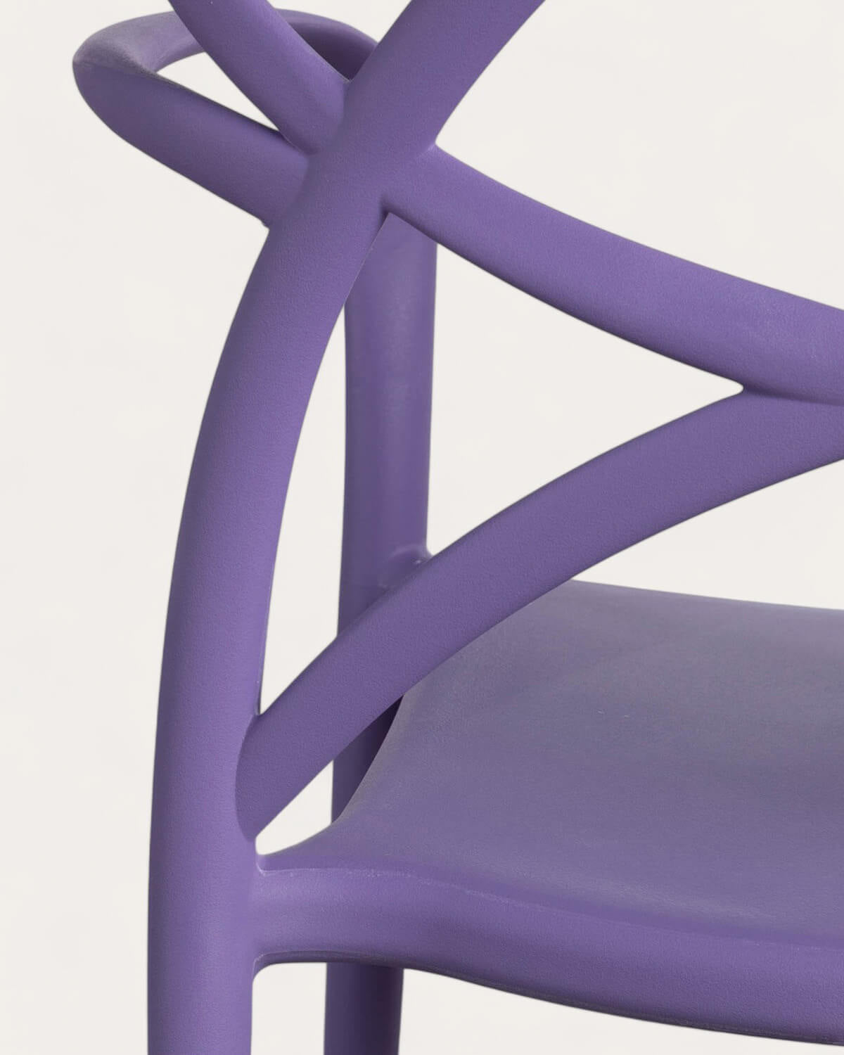 Polypropylene Dining Chair with Armrests Cielo