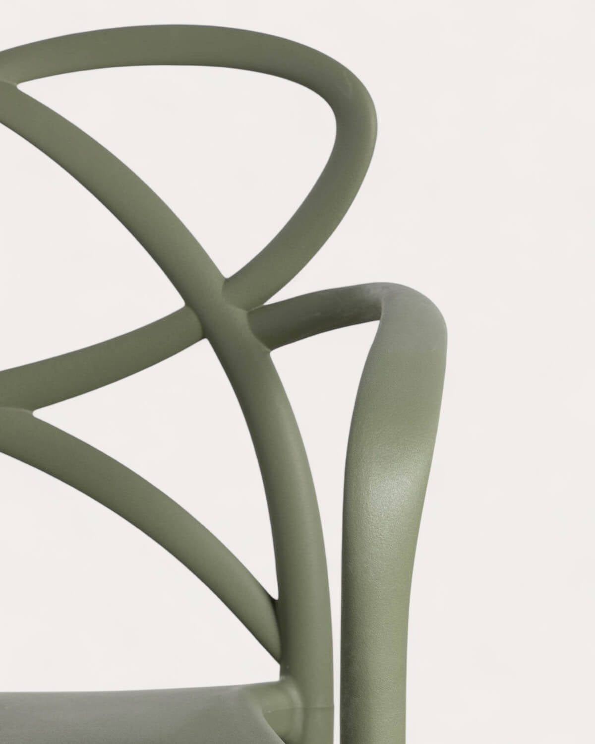 Polypropylene Dining Chair with Armrests Cielo