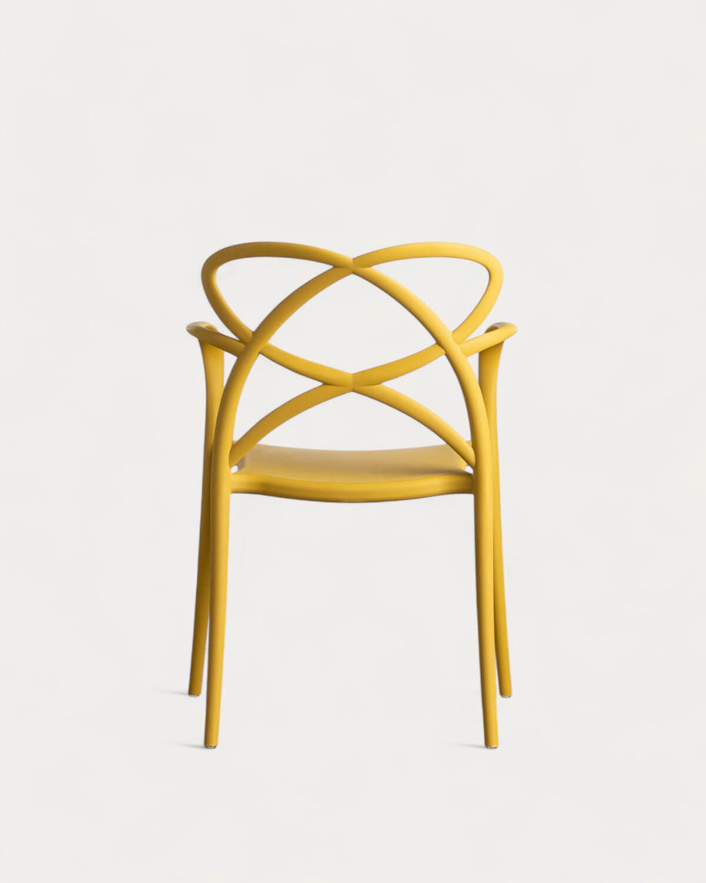 Polypropylene Dining Chair with Armrests Cielo