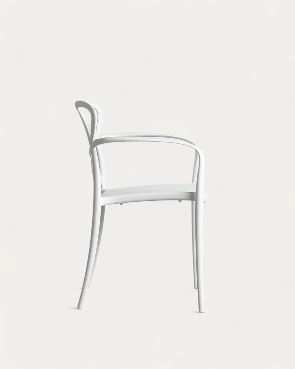 Polypropylene Dining Chair with Armrests Cielo