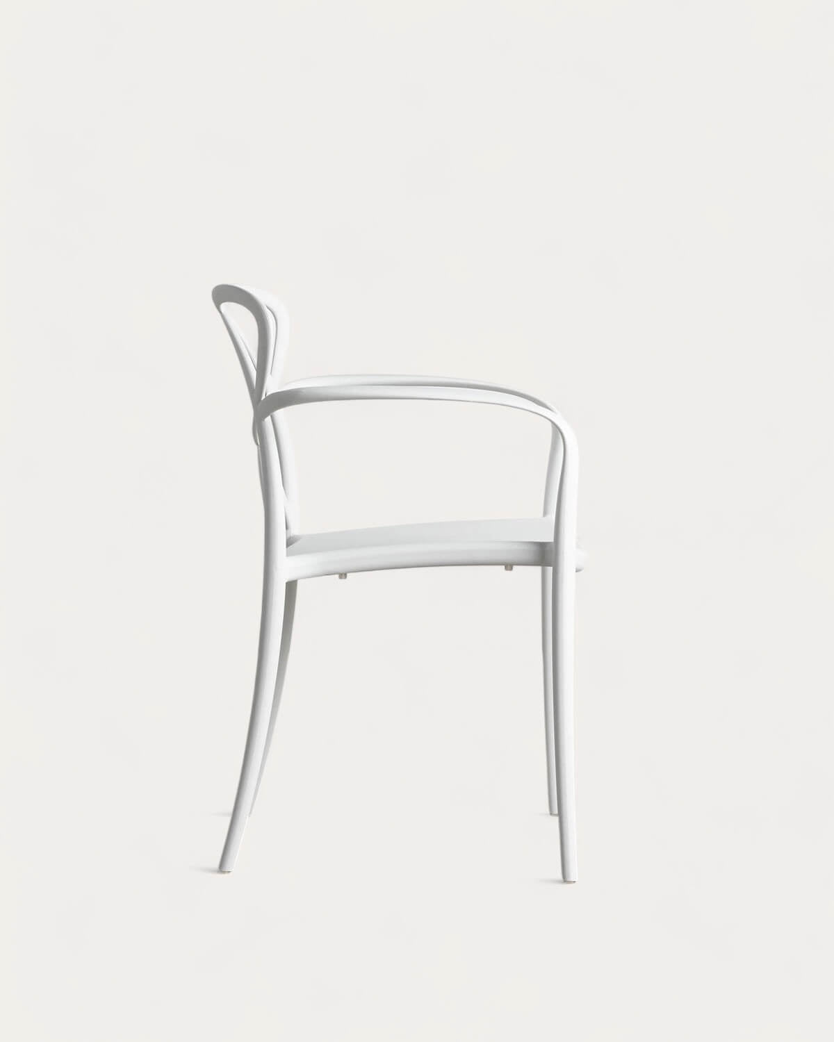 Polypropylene Dining Chair with Armrests Cielo