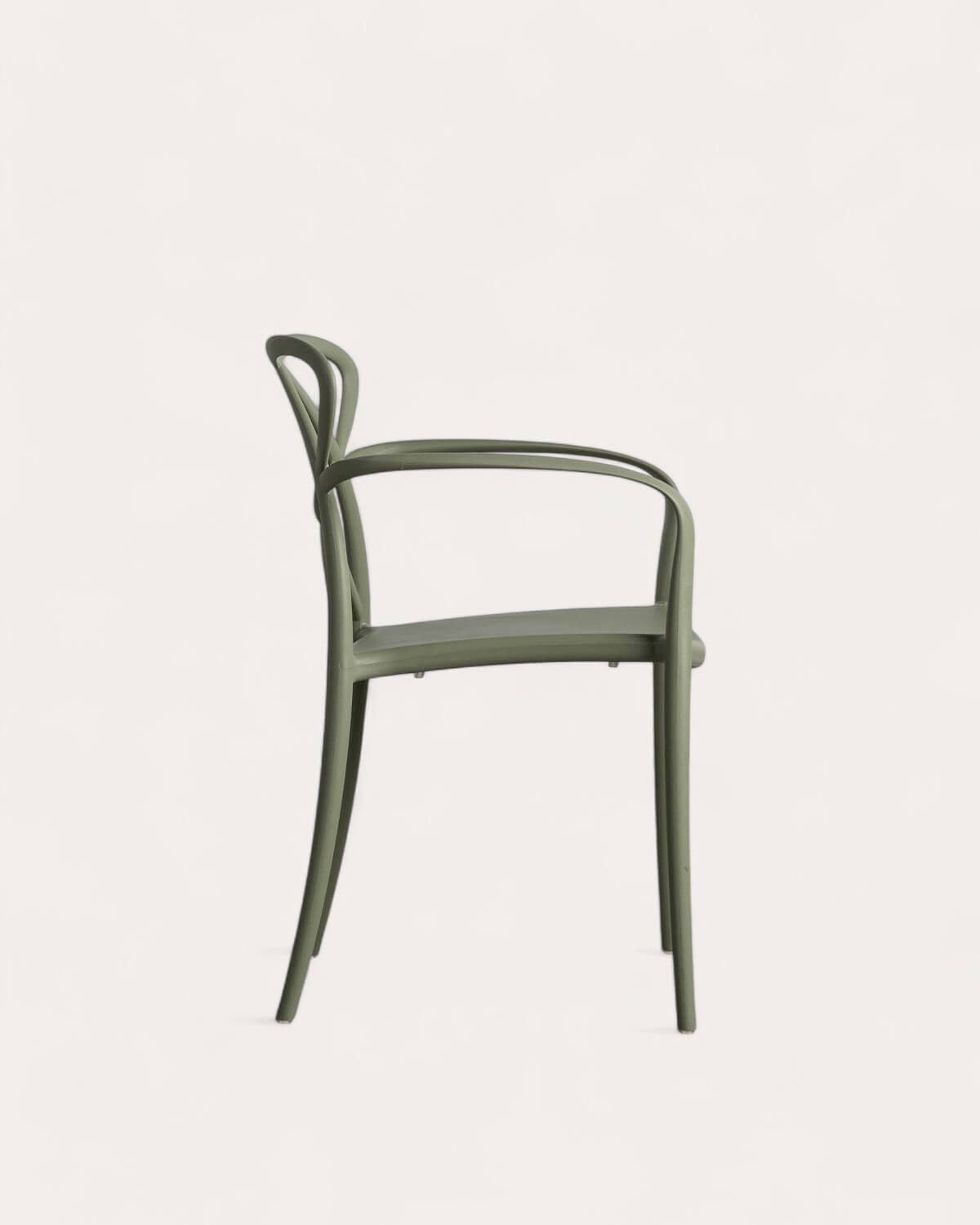 Polypropylene Dining Chair with Armrests Cielo