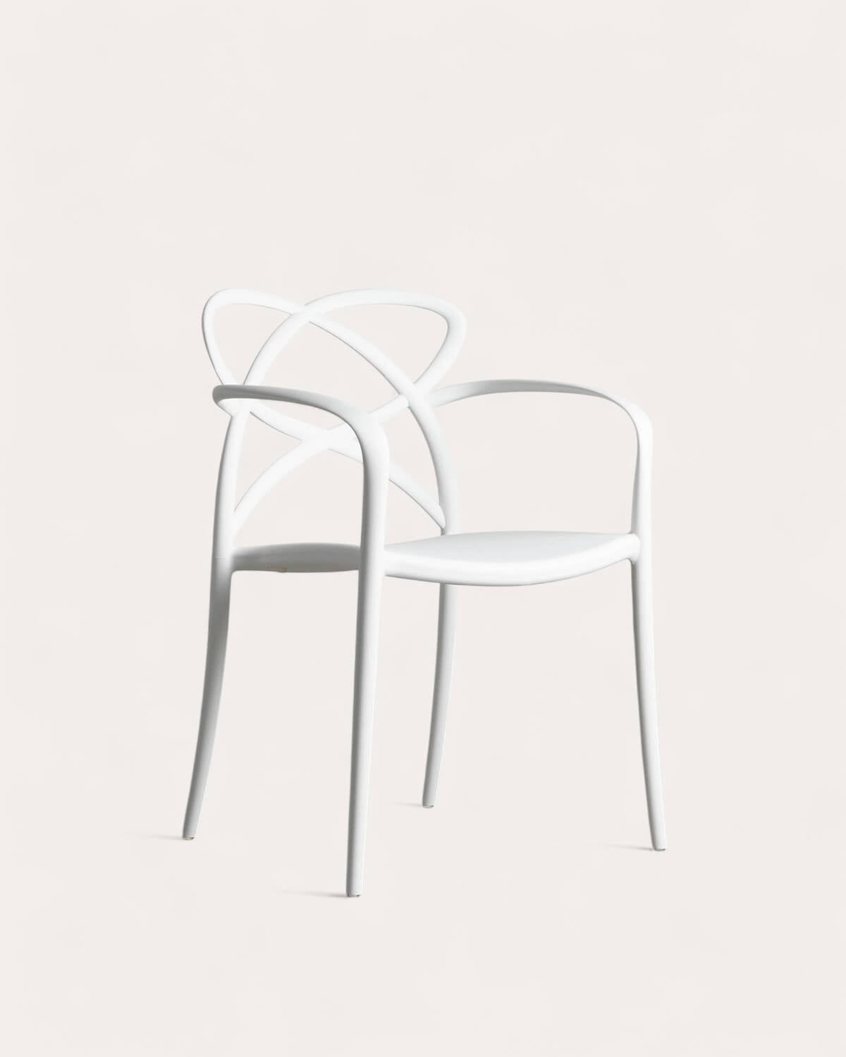 Polypropylene Dining Chair with Armrests Cielo