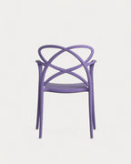 Polypropylene Dining Chair with Armrests Cielo