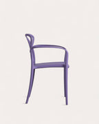 Polypropylene Dining Chair with Armrests Cielo