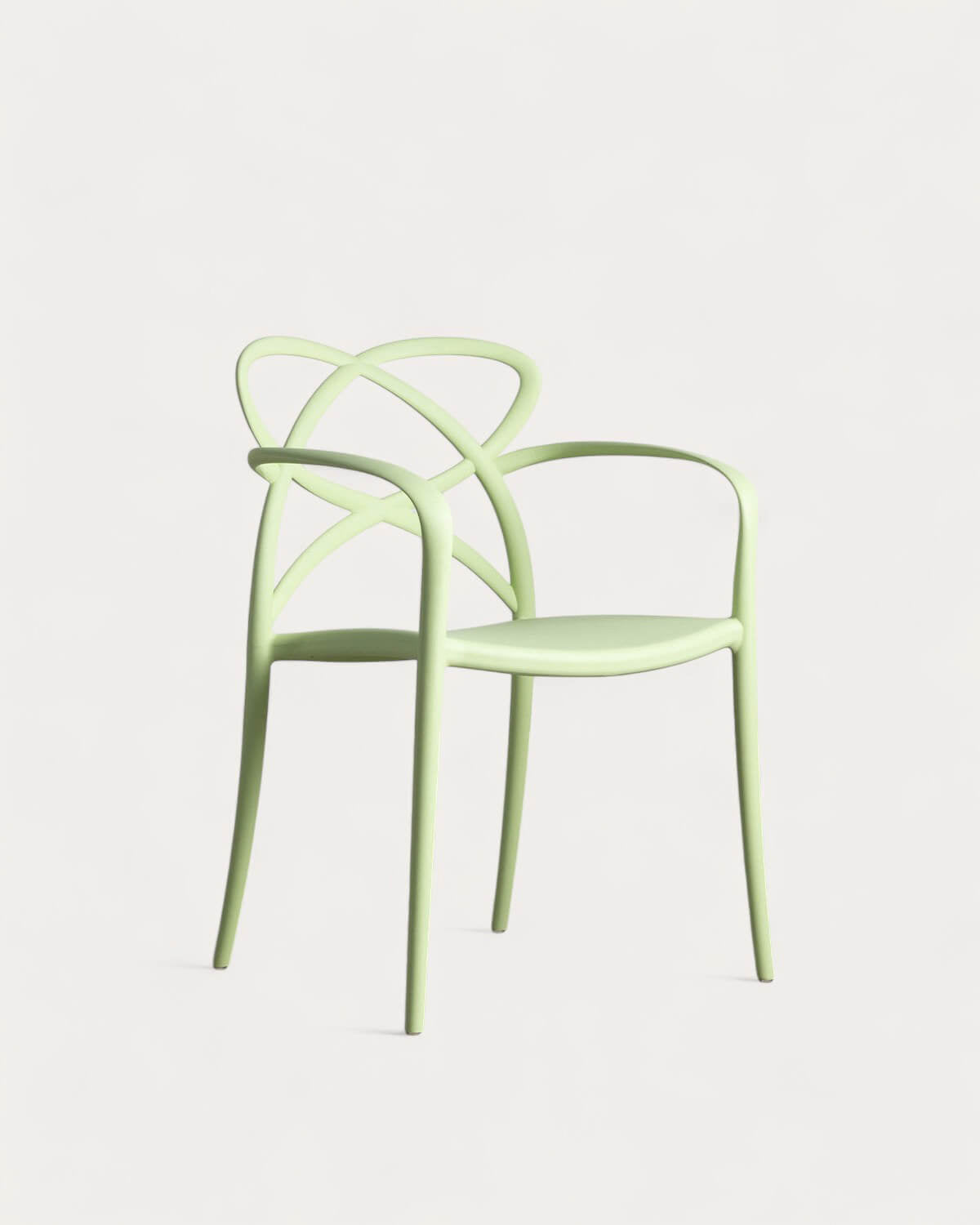 Polypropylene Dining Chair with Armrests Cielo