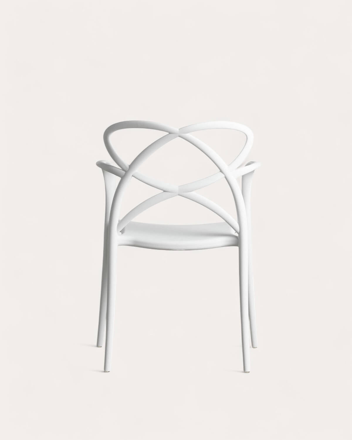 Polypropylene Dining Chair with Armrests Cielo