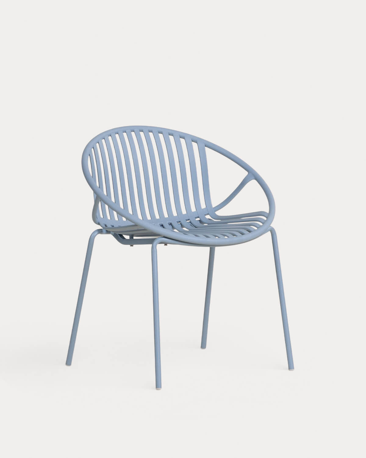 Anier polypropylene and metal dining chair