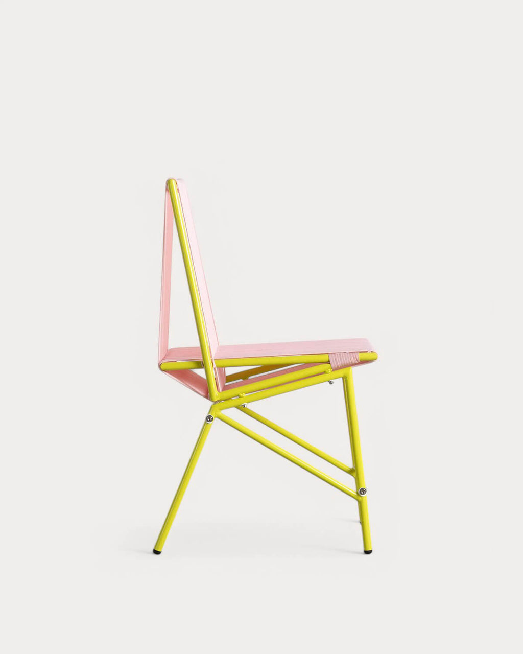 Amur Colors Synthetic Rattan and Metal Dining Chair