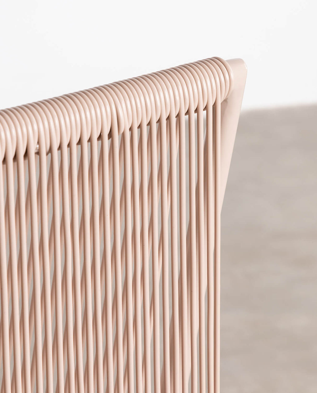 Amur Colors Synthetic Rattan and Metal Dining Chair