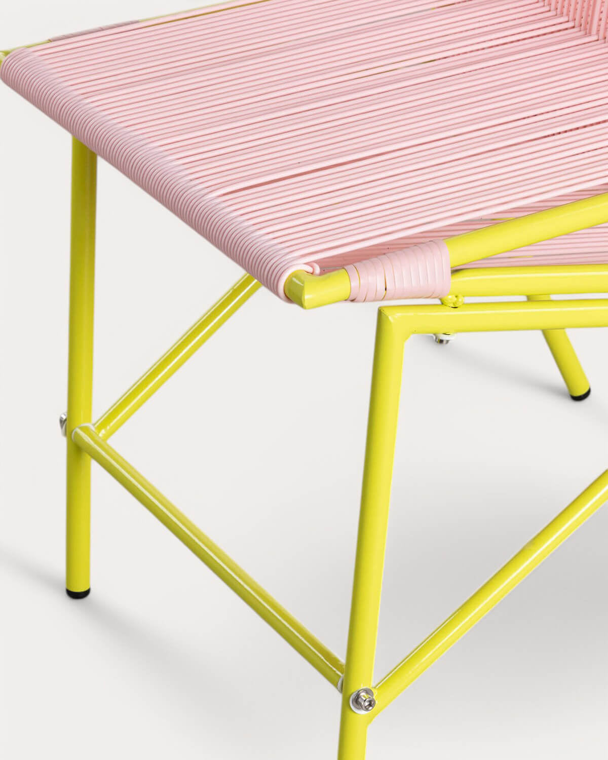 Amur Colors Synthetic Rattan and Metal Dining Chair