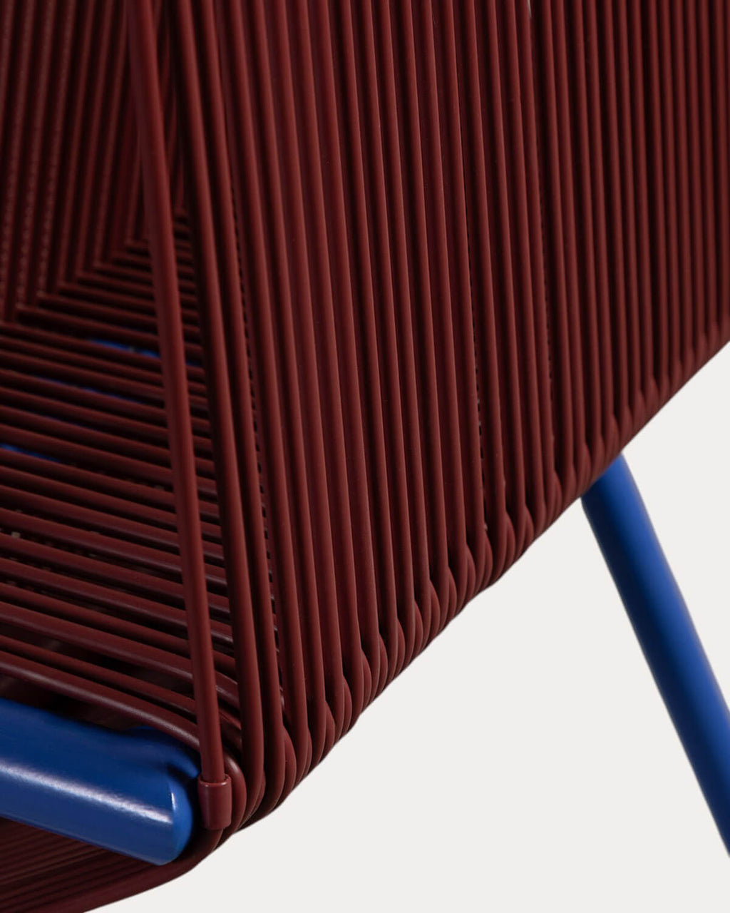 Amur Colors Synthetic Rattan and Metal Dining Chair