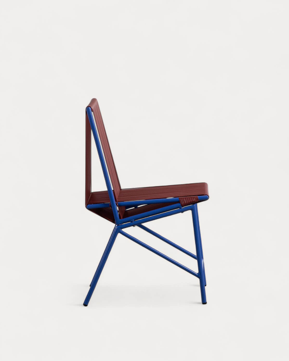 Amur Colors Synthetic Rattan and Metal Dining Chair