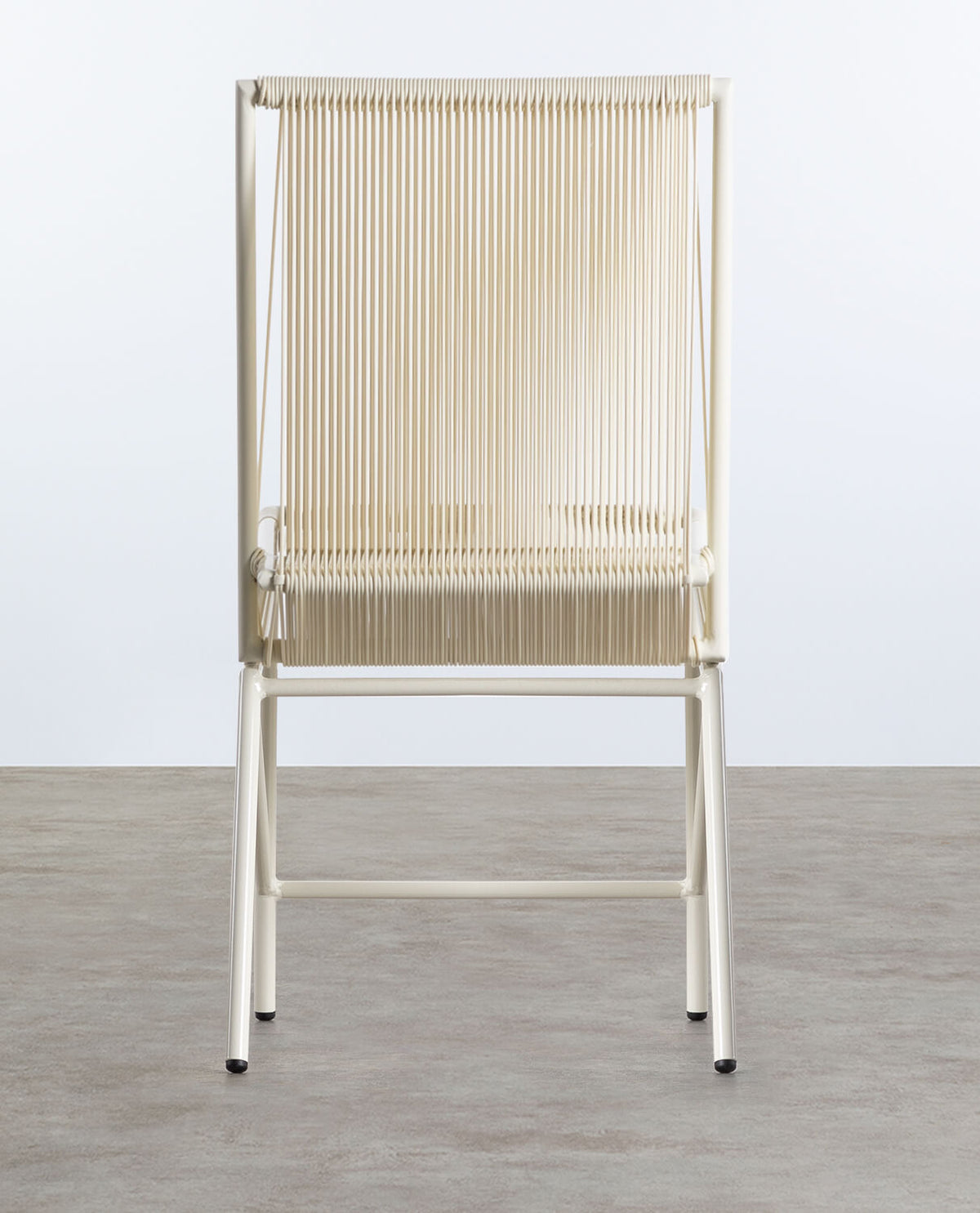 Amur Colors Synthetic Rattan and Metal Dining Chair