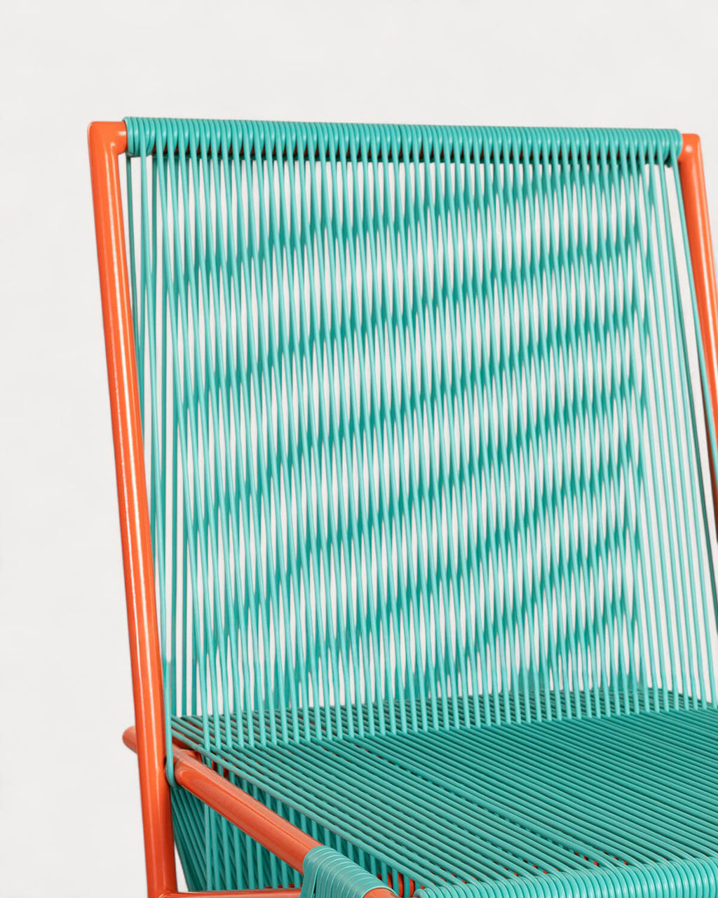 Amur Colors Synthetic Rattan and Metal Dining Chair