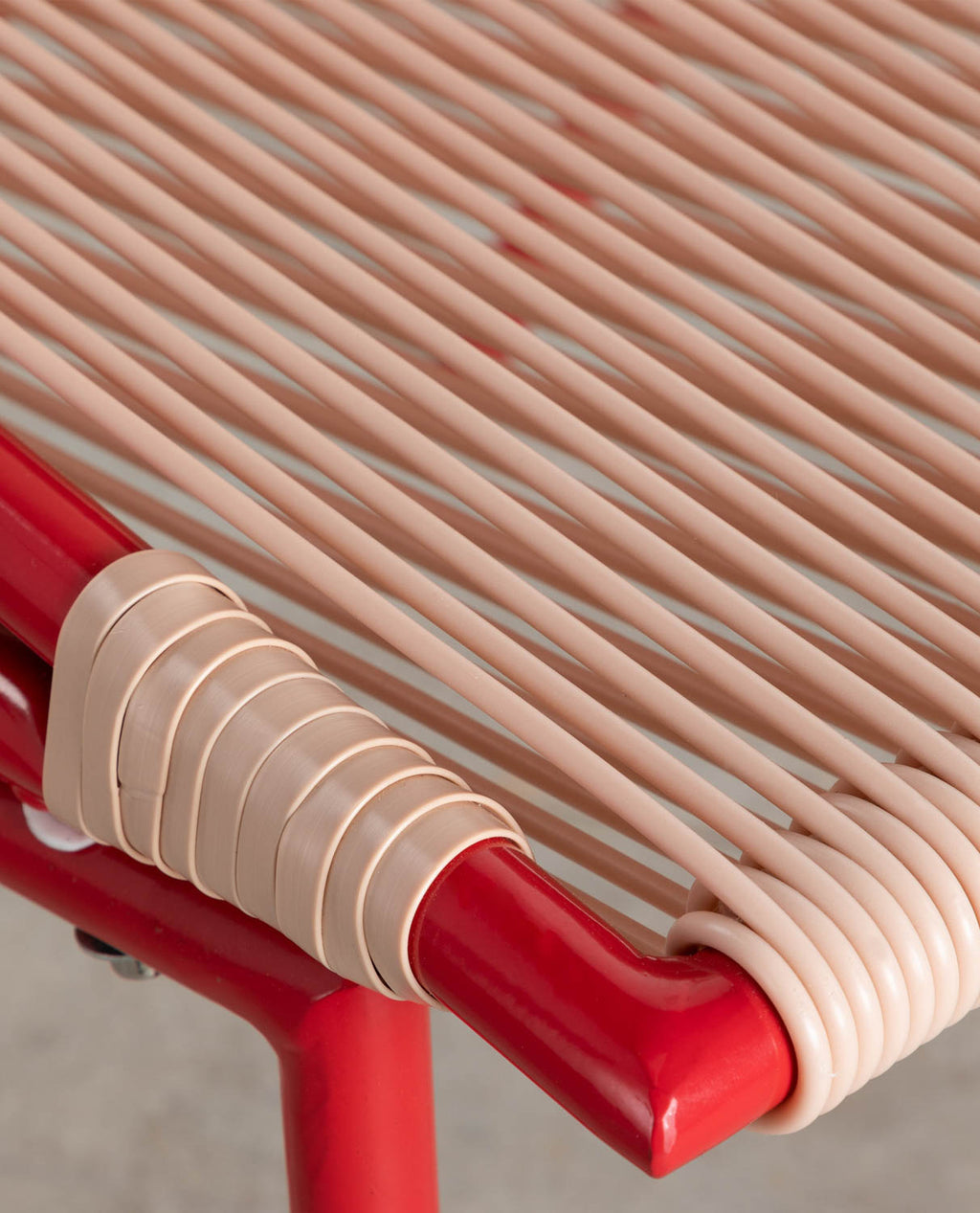 Amur Colors Synthetic Rattan and Metal Dining Chair