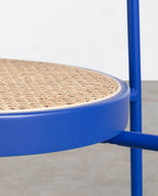 Vili Natural Rattan and Metal Dining Chair