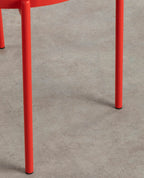 Vili Natural Rattan and Metal Dining Chair