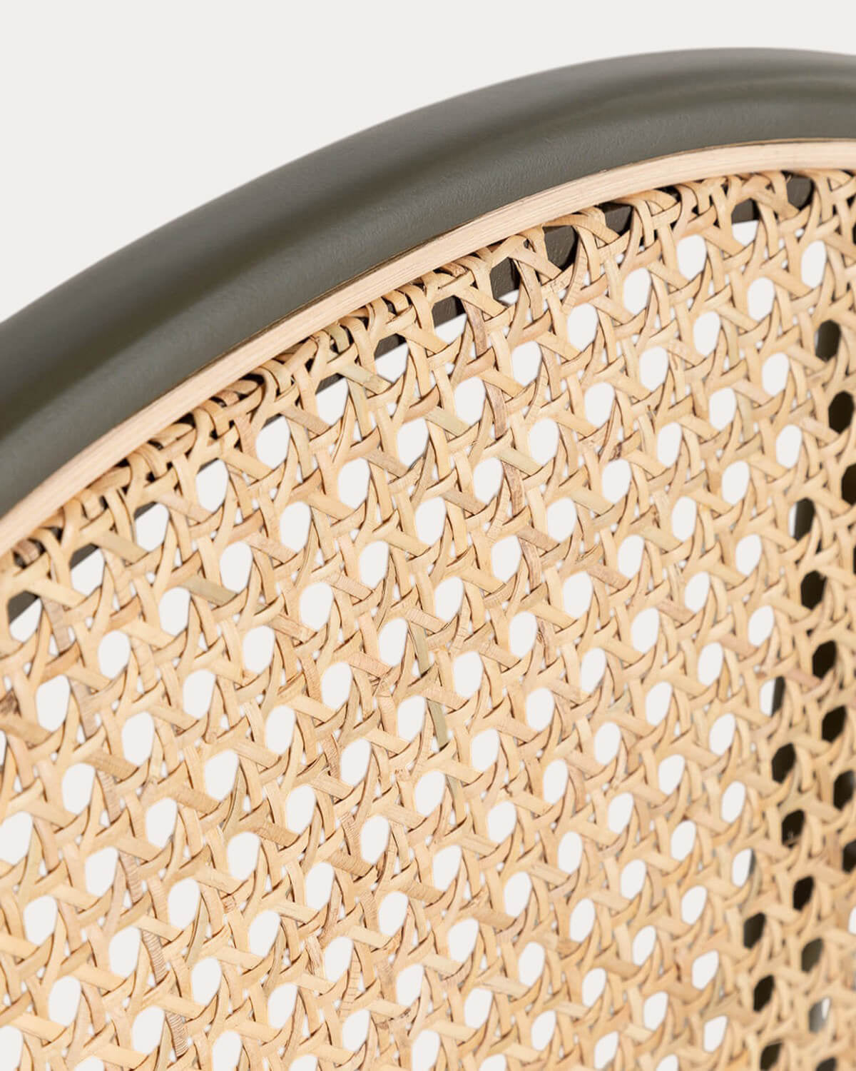 Vili Natural Rattan and Metal Dining Chair