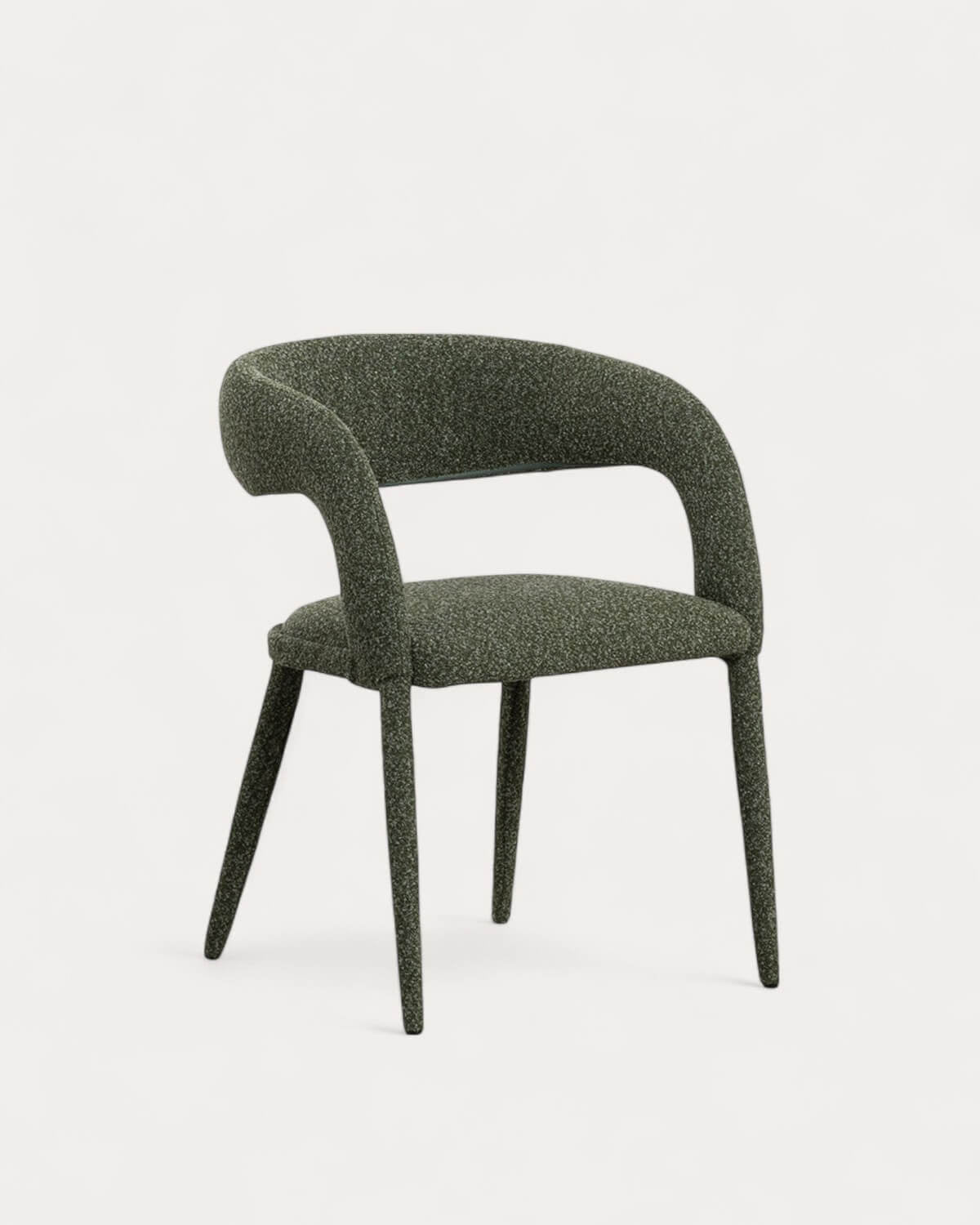 Ewen Fabric and Metal Dining Chair