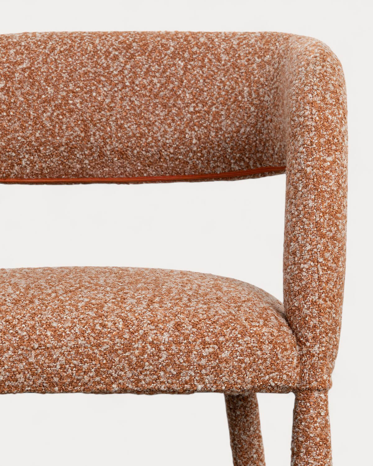 Ewen Fabric and Metal Dining Chair
