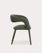 Ewen Fabric and Metal Dining Chair