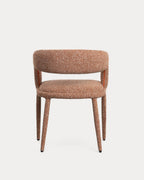 Ewen Fabric and Metal Dining Chair