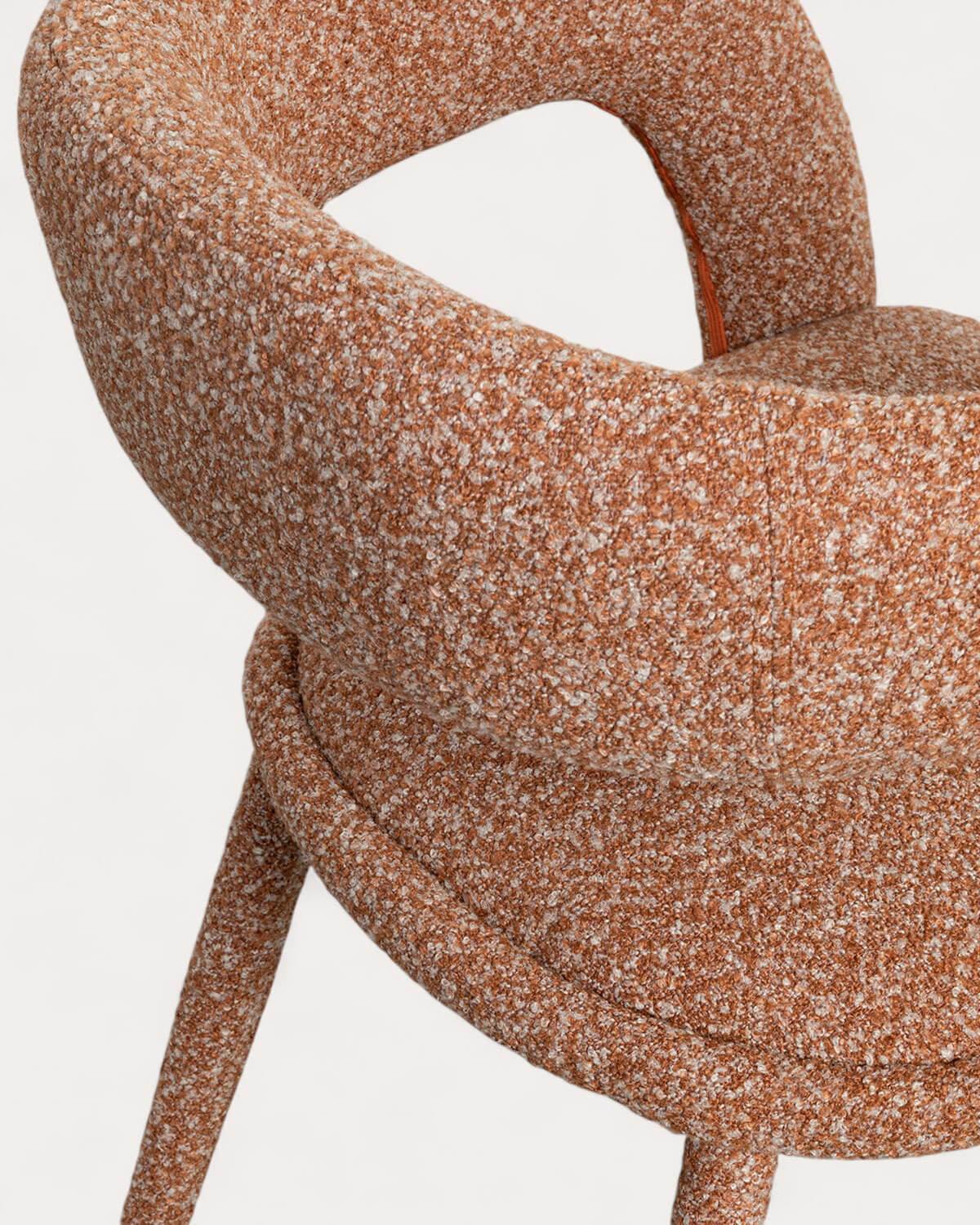 Ewen Fabric and Metal Dining Chair