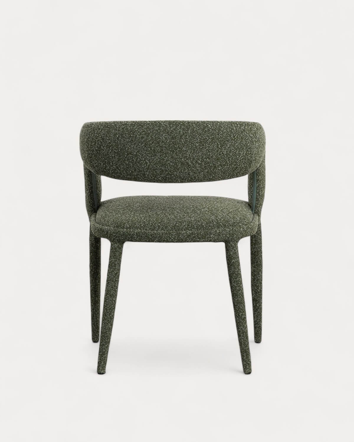 Ewen Fabric and Metal Dining Chair