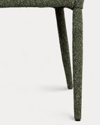 Ewen Fabric and Metal Dining Chair