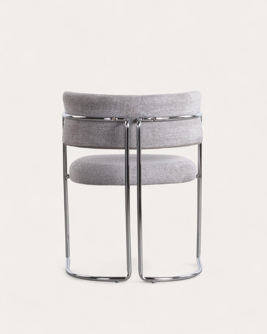 Petra Fabric and Metal Dining Chair